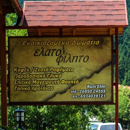 Hotel Elatofilito Athamanio Esterno foto